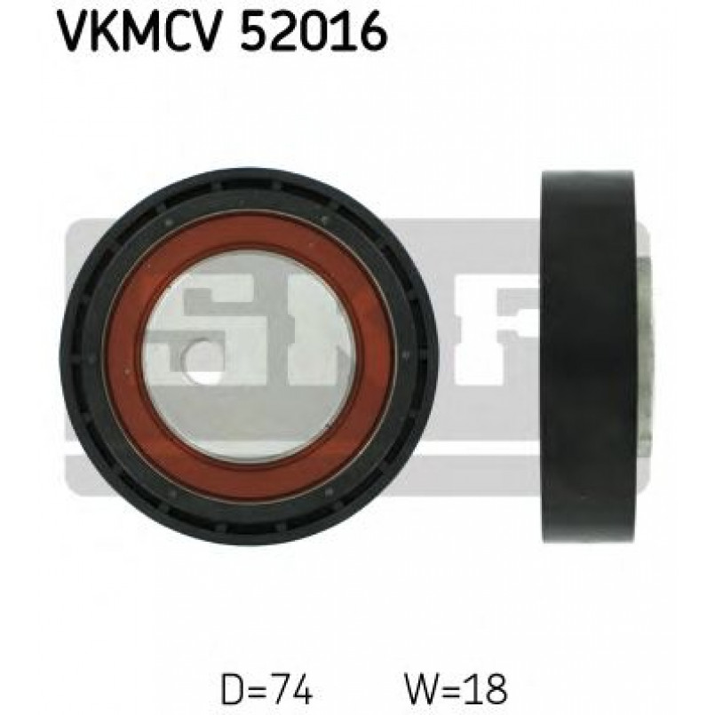 VKMCV 52016 SKF Ролик модуля натягувача ременя